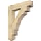 Ekena Millwork Merced Craftsman Rough Sawn Bracket, Douglas Fir, 6"W x 34"D x 40"H BKT06X34X40MRC04RDF - alternate 1